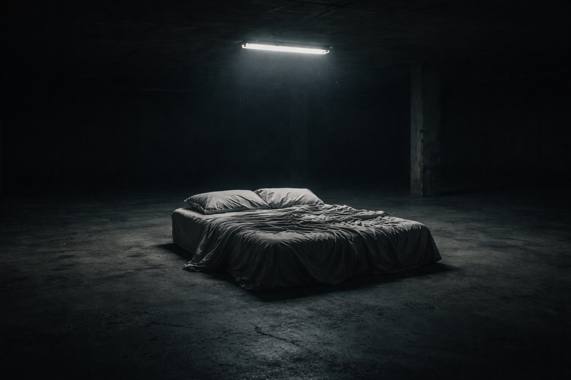 Below the line — staying in bed while life happens around you